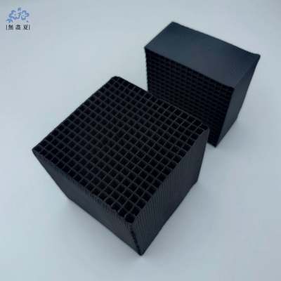 Un buen precio. Carbón activado de panal de miel a base de carbón para la eliminación de COV en procesos industriales en línea