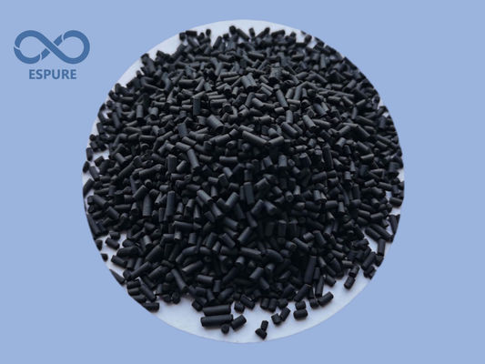 800 mg/g de carbón activado pelletizado 4 mm para la purificación de gas natural