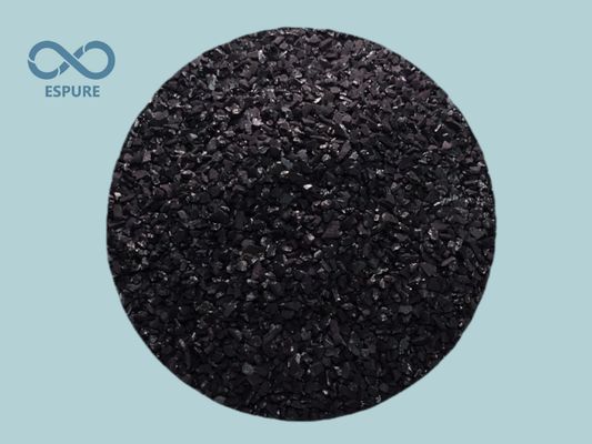Un buen precio. 1600 mg/g Granulados activados con cáscara de coco (30×50 malla)    Certificado ISO y NSF en línea