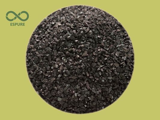 Un buen precio. 1700 mg/g Carbón Activado de Cáscara de Coco — Gránulos de Malla 20*50, a Granel, Certificado ISO y NSF en línea